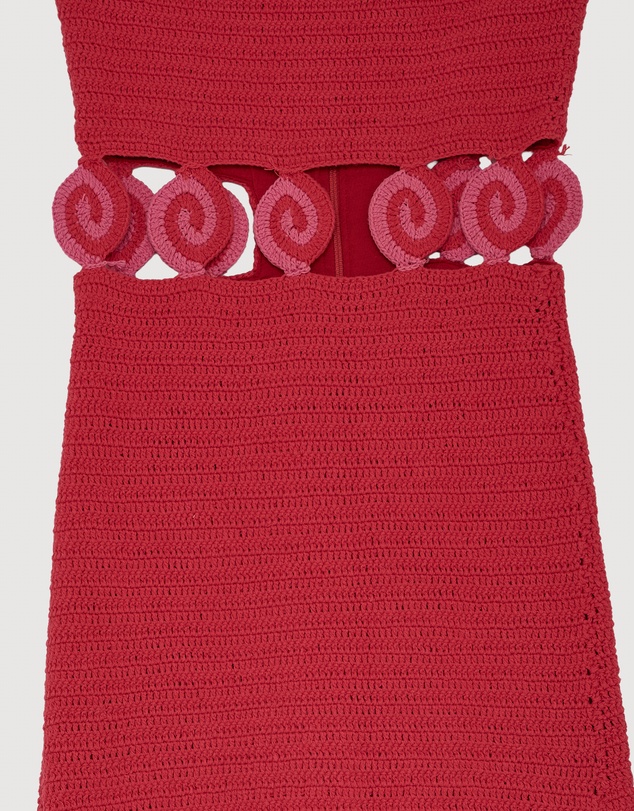 Revibe - Repaired The Wolf Gang Bellezza Crochet Dress - AU 6