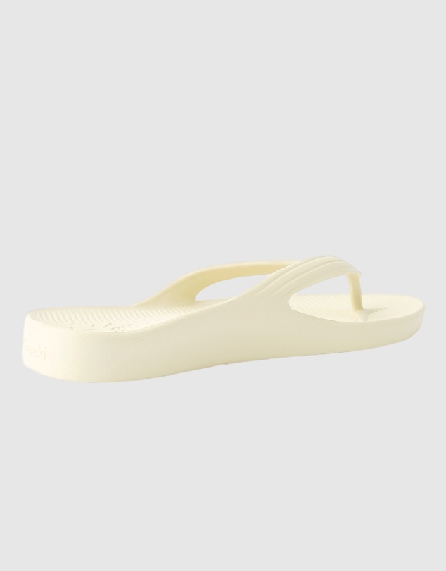 Tolu Australia - Ivory Thongs With Arch Support