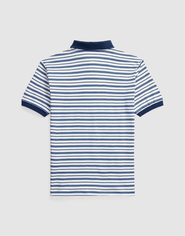 Polo Ralph Lauren - Striped Soft Cotton Polo Shirt - Teens