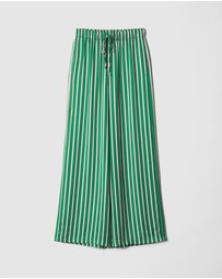 & Other Stories - Drawstring Satin Trousers