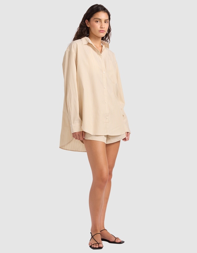 Seafolly - Wear Now Stripe Oversized Shirt