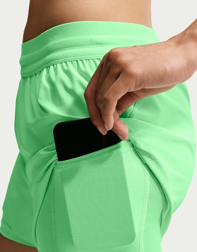 Nike - Swift Dri-FIT Mid-Rise 2-in-1 Running Shorts
