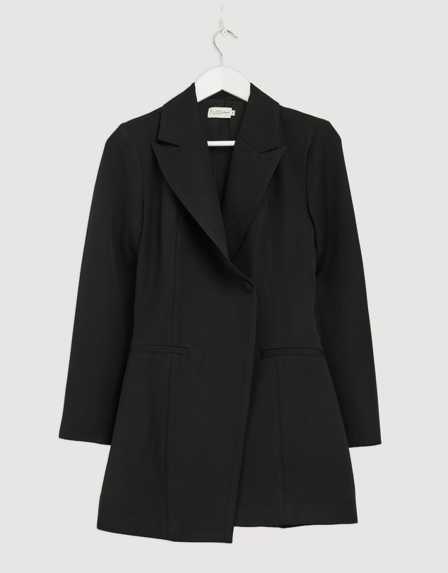 Revibe - Repaired Tussah Blake Blazer Dress - AU 8
