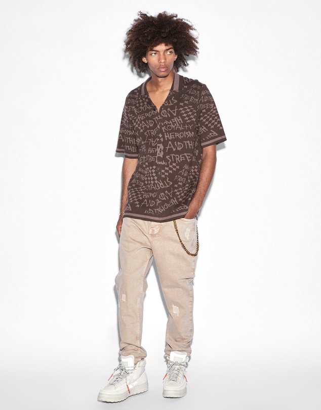 Ksubi - Heroism Knit Resort Ss Shirt Java