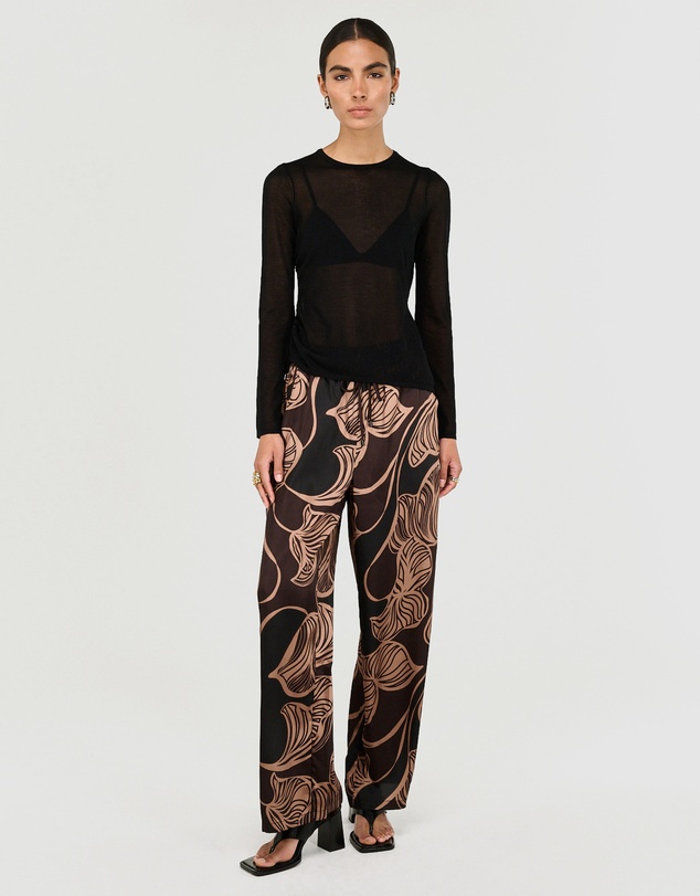 Staple the Label - Leni Drawstring Sheer Knit