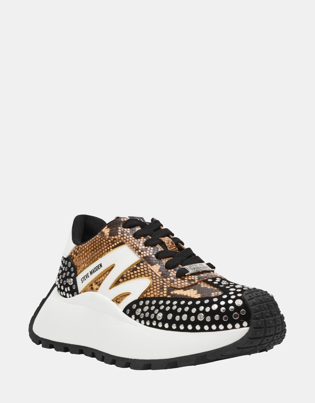 Steve Madden - Supercampo-S Snake Multi Sneakers