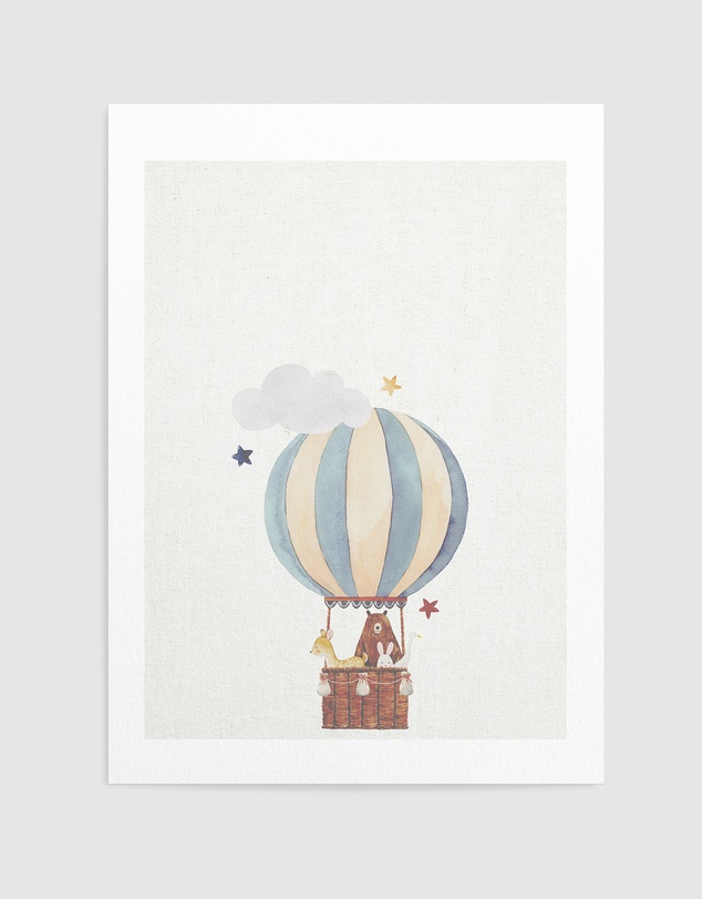 Olive et Oriel - Sky Friends On Linen II
