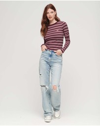 Superdry - Stripe Long Sleeve Top