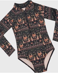 Aqua Blu Kids - Luxor Long Sleeve One Piece - Kids