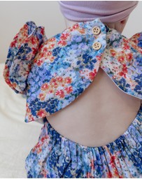 WITH LOVE FOR KIDS - Cotton Muslin Playsuit - Babies