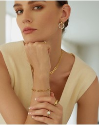 Ania Haie - Gold Bold Dome Ring
