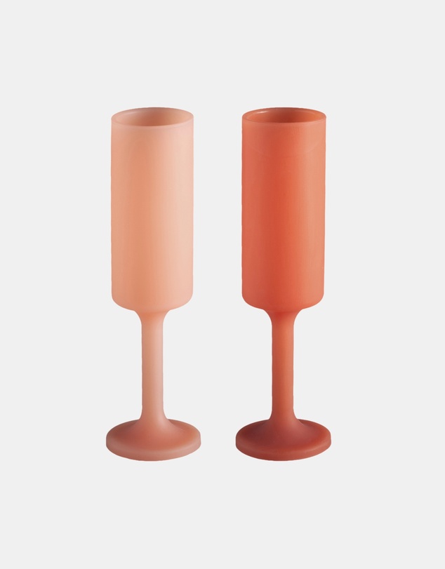 porter green - seff | silicone unbreakable champagne flutes