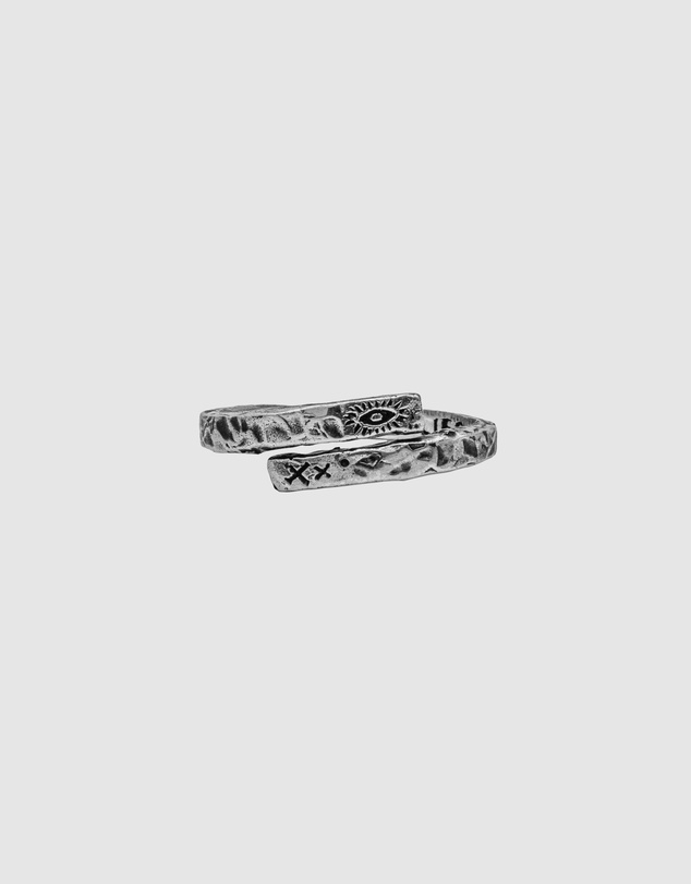 Haze & Glory - ICONIC EXCLUSIVE - Twisted Eye Ring in 925 Silver