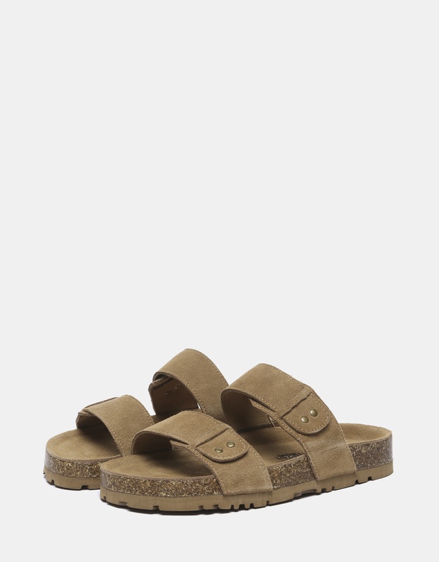 EVERAU - EverAU Ugg Aurelia Cow Suede Upper Sandals