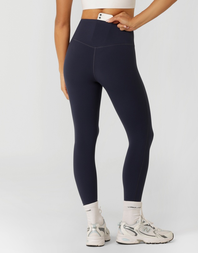 Lorna Jane - Lotus No Chafe Phone Pocket Ankle Biter Leggings