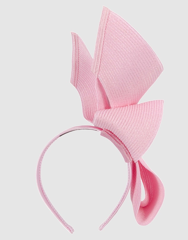 Max Alexander - Tall Pink Racing Fascinator