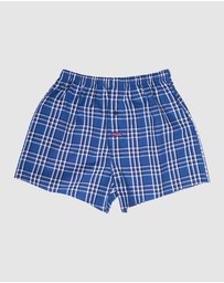 Mitch Dowd - Regular Check Yarn Dyed Boxer Shorts 3 Pack