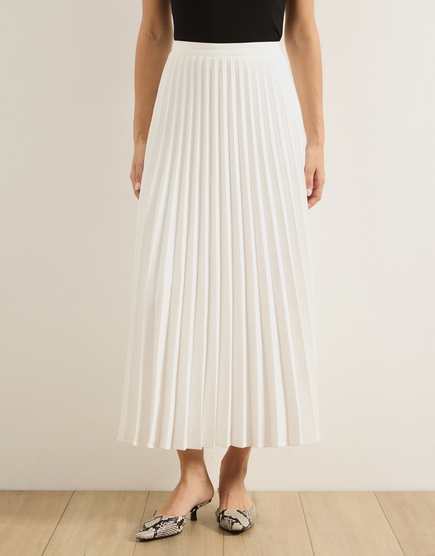 Atmos&Here - Evie Pleated Midi Skirt