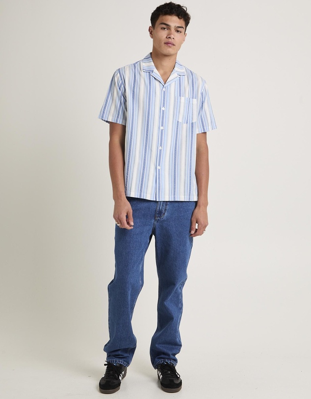 Arvust - Pinnacle Stripe Short Sleeve Resort Shirt