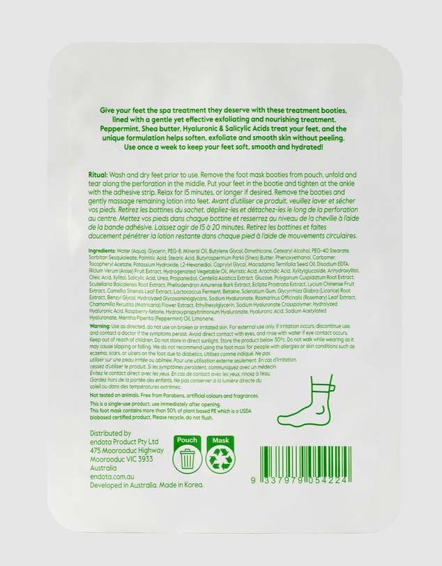 Endota - Nourishing Foot Mask