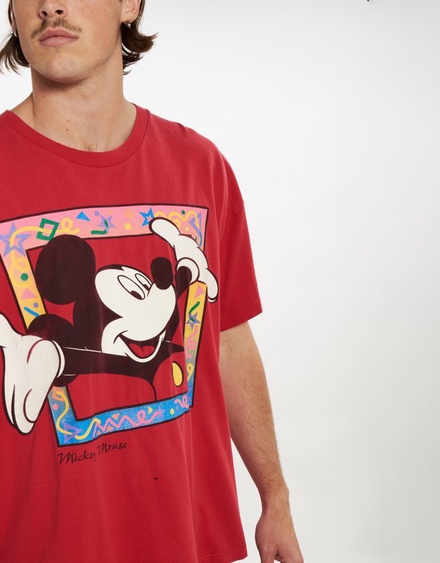 Vintage by The Real Deal - Pre Loved - 90s Disney Mickey Mouse Tee