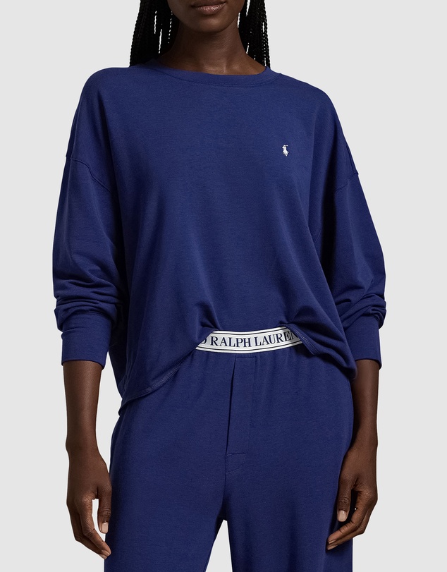 Polo Ralph Lauren - Club Terry Long Sleeve Cotton Jersey Pyjama Set