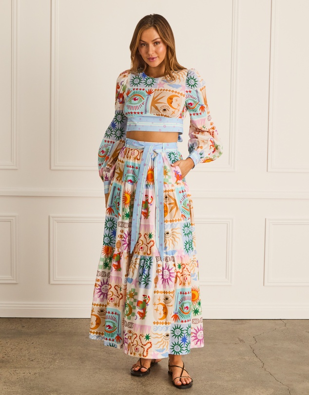 Heaven Australia - Zodiac Tia Maxi Skirt
