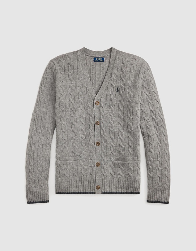 Polo Ralph Lauren - Cable-Knit Wool-Cashmere Cardigan