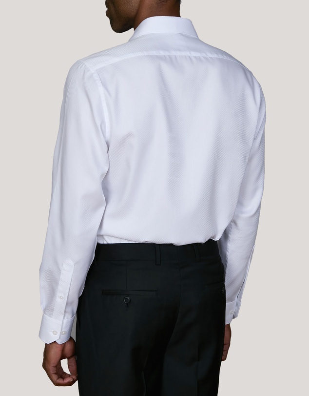 Abelard - Zengi Zig-Zag Twill Slim Fit Shirt