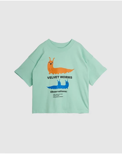 Mini Rodini - Velvet Worm SP SS Tee