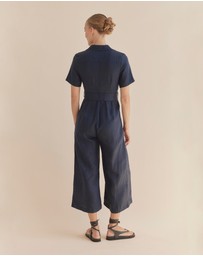 Amelius - Portsea Linen Jumpsuit