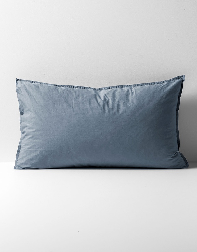 Aura Home - Evie Stonewash Organic Cotton Standard Pillowcase