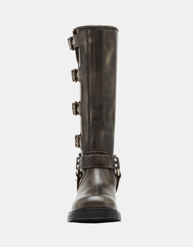 Steve Madden - Rocky Brown Distressed Boots