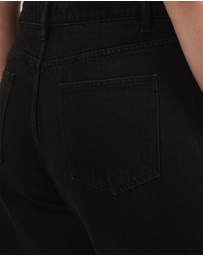 Atmos&Here Curvy - Poppy Cropped Barrel Leg Jeans