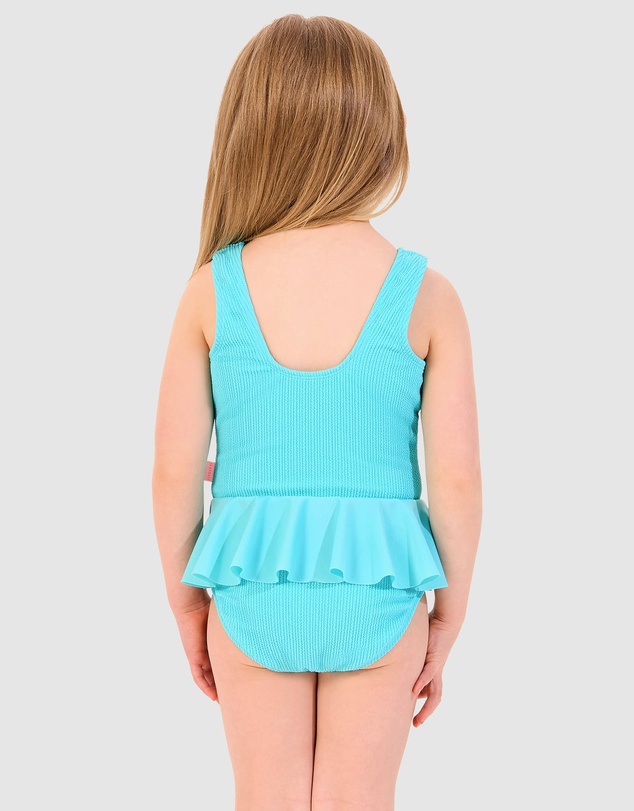 Seafolly - Textured Frill One Piece - Kids