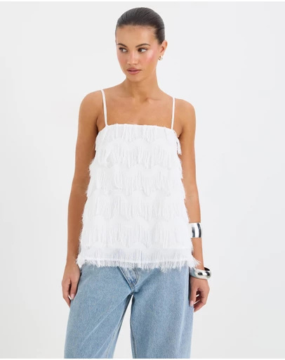 Calli - Frankie Fringe Tassel Top