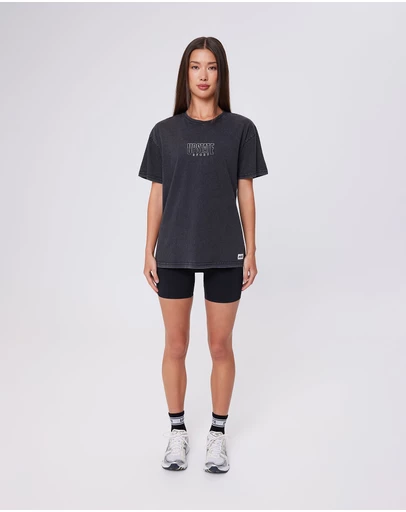 Upstate - Thrive Tee - Washed Black
