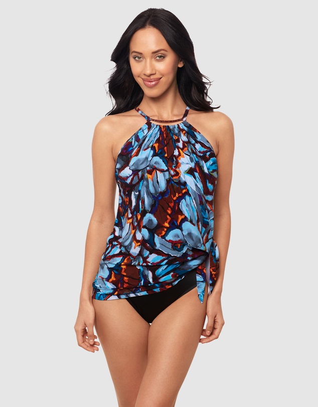 Magicsuit - Monarch Parker Underwire High Neck 2-in-1 Convertible Swimdress