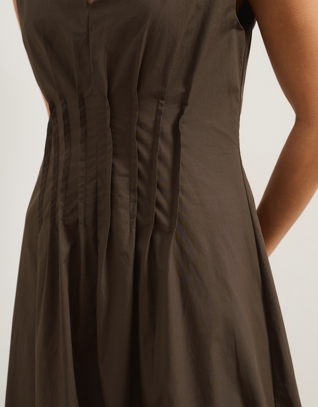Atmos&Here - Lara Pintuck Midi Dress