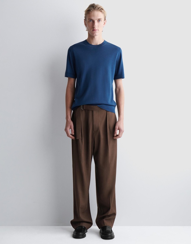 COS - Merino Wool Knitted T-Shirt