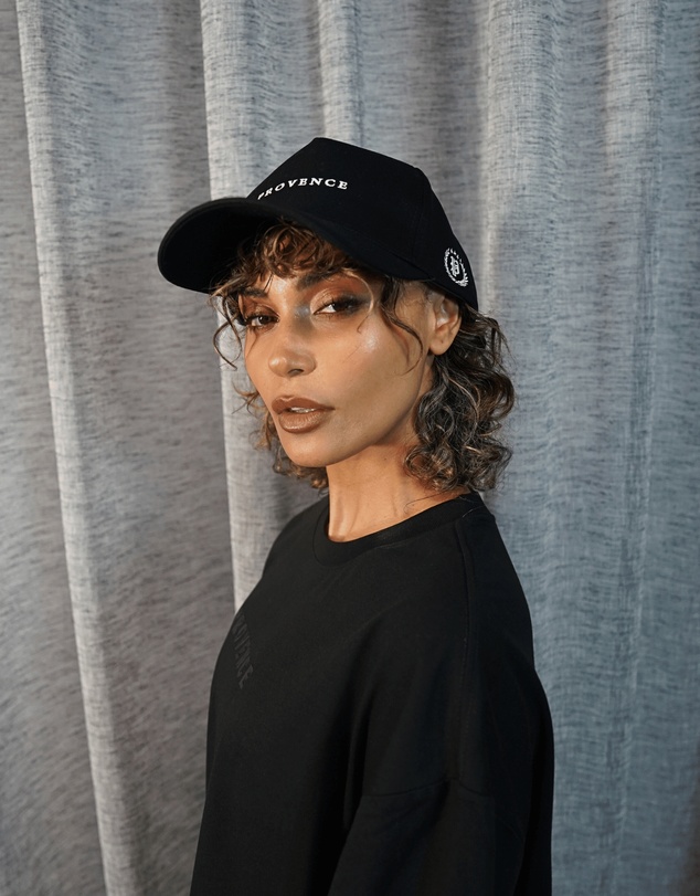 Provence - Classic Provence Cap Black/White