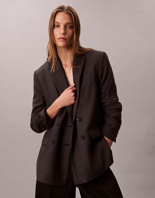 Calvin Klein - Houndstooth Blazer