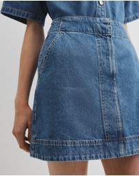 Country Road - Denim Mini Skirt
