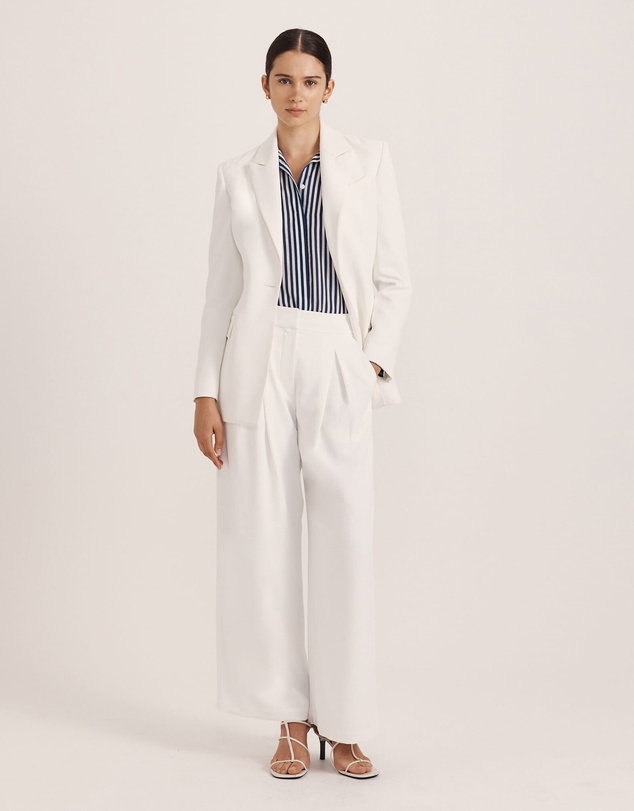 SABA - Cora Silk Cotton Boyfriend Shirt