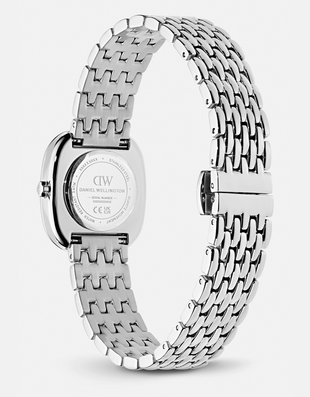 Daniel Wellington - Corta 24x28mm Royal Blue Grain-Link