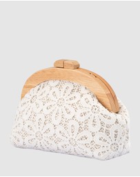Olga Berg - Bonnie Lace Clutch