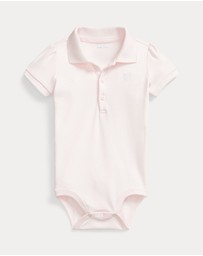 Polo Ralph Lauren - Soft Cotton Polo Bodysuit - Babies