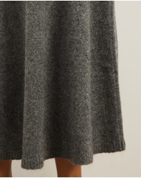 Atmos&Here - Katie Wool Blend Knitted Skirt