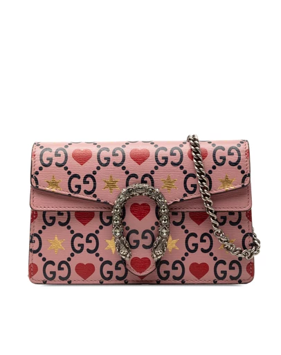 Pre-Loved by Azura Reborn - Pre-Loved Mini Textured Leather Valentines Day Dionysus Crossbody