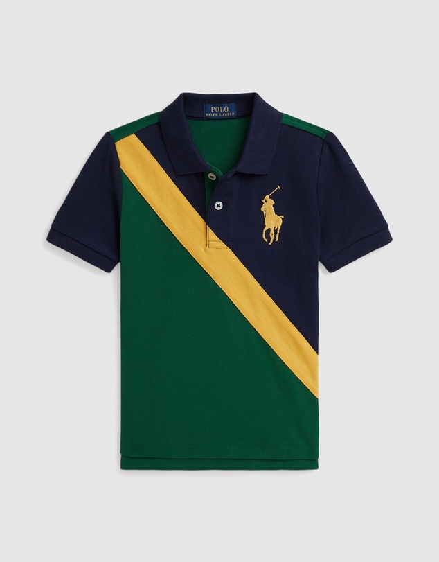 Polo Ralph Lauren - Big Pony Cotton Mesh Polo Shirt - ICONIC EXCLUSIVE - Kids